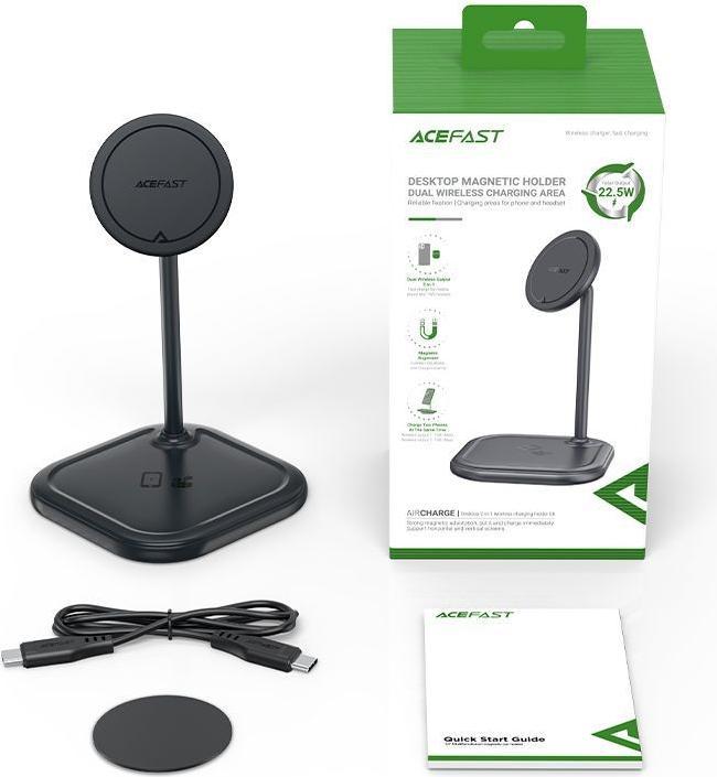 Actual product image Acefast 2-in-1 E6 (15 W)