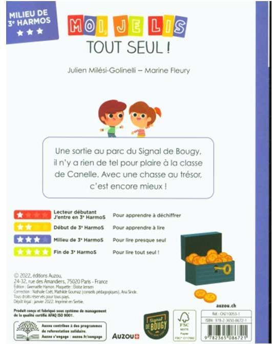 Produktbild Lecture-aventure au Signal de Bougy / Début de 3e année (Französisch, Milesi Julien, Fleury Marine, 2022)