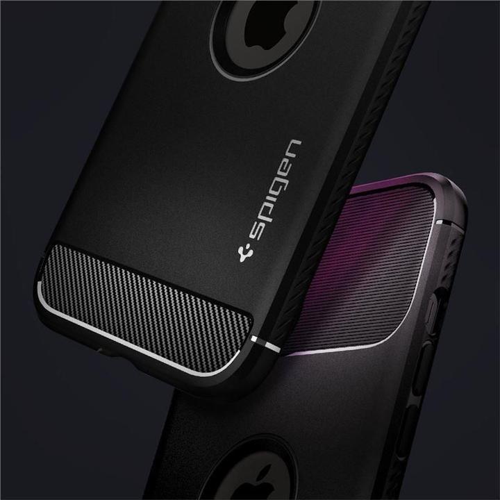 Actual product image Spigen Rugged Armor (Apple iPhone 12, Apple iPhone 12 Pro)