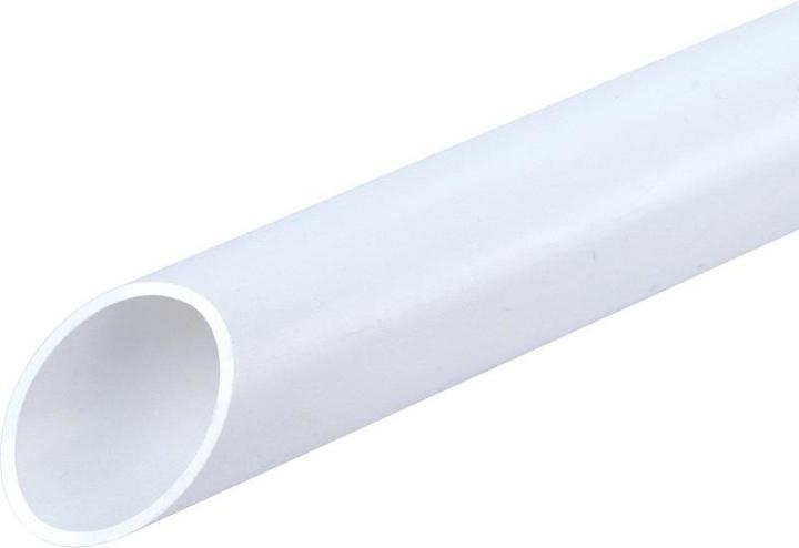 Actual product image Fränkische Rohrwerke FRA FPKu-EM-F-UV 25 white Rigid plastic armoured conduit (200 cm)