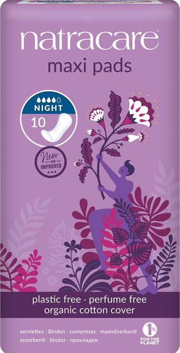 Produktbild Natracare Maxi (10 x, Damenbinden)