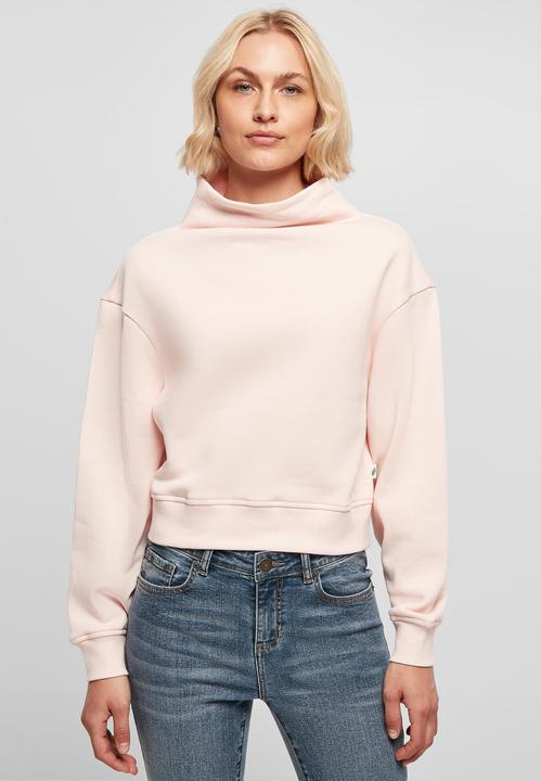 Actual product image Urban Classics Ladies Organic Short High Neck Crew (5XL)