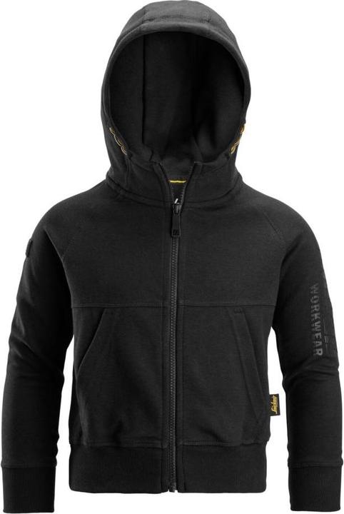 Produktbild Snickers Workwear 75124100152 Junior Logo Full-Zip Hoodie Orange 152 (104, 116, 128, 140, 152, 164)