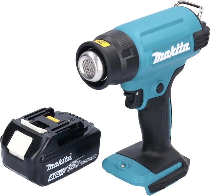 Image du produit Makita DHG 180 M1 Pistolet à air chaud sans fil 18 V 550 °C + 1x batterie 4,0 Ah - sans chargeur