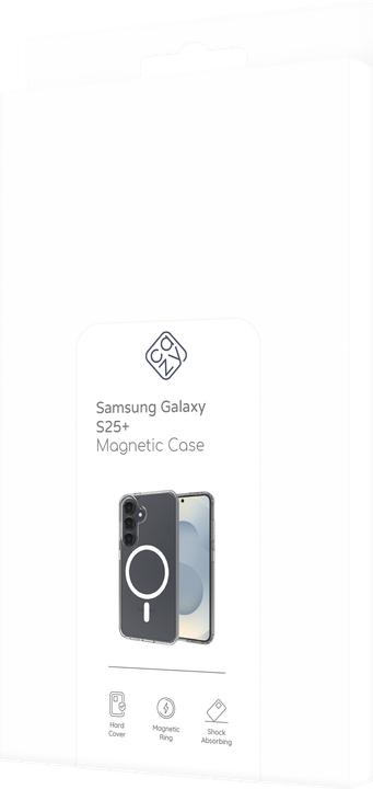 Produktbild Cazy Hülle mit magnetischem Ring, kompatibel mit Qi2/MagSafe (Samsung Galaxy S25+)