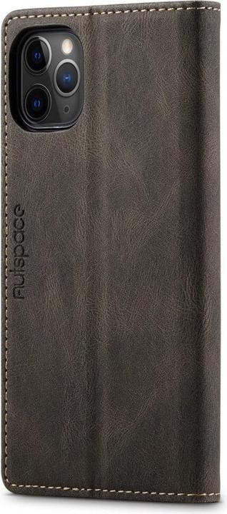 Produktbild Cover-Discount iPhone 11 Pro - Vintage Flip Case Hülle grau (Apple iPhone 11 Pro)