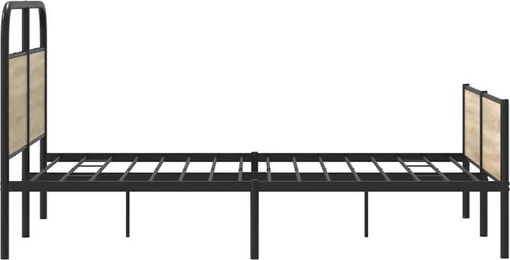 Immagine prodotto VidaXL Struttura letto senza materasso 140x200 cm in legno di quercia Sonoma (140 x 200 cm)