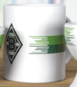 Produktbild Trade Con Borussia M'Gladbach Tasse "Streifen"