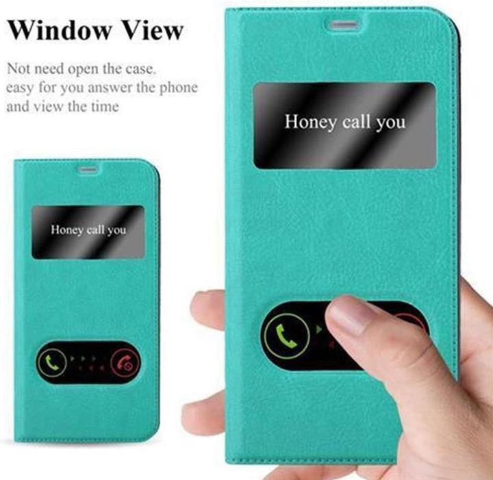 Actual product image Cadorabo Book with View double window cover (G6)
