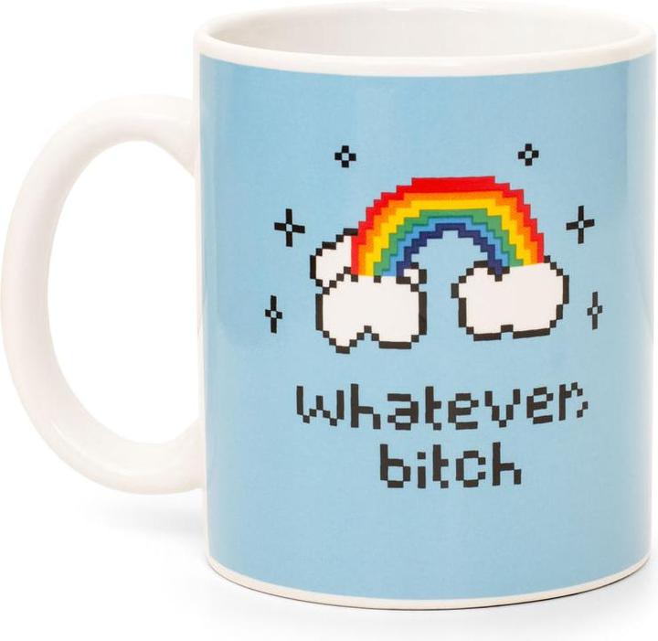 Actual product image Thumbs Up whatever b*tch mug (1 x)