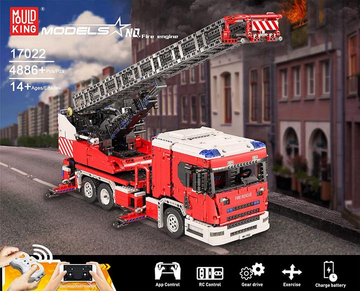 Produktbild Mould King Feuerwehrauto