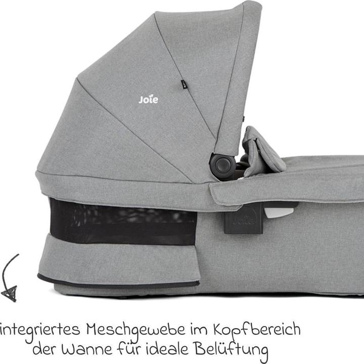 Image du produit Joie Nacelle Ramble XL de la naissance à 9 mois pour Versatrax, Rehausseurs de poussette