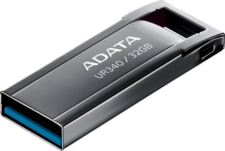 Image du produit Adata Lecteur flash UR340 USB 3.2 Gen1, métal, anti-éclaboussures, anti-chocs, anti-poussière, 32 Go (32 Go, USB-A)
