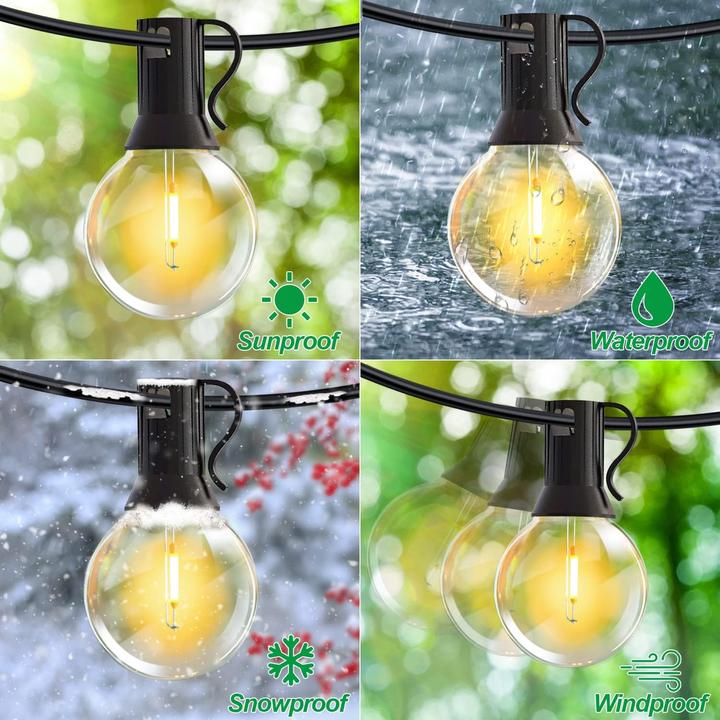 Produktbild Ghustar LED-Outdoor-Lichterkette (30 m)