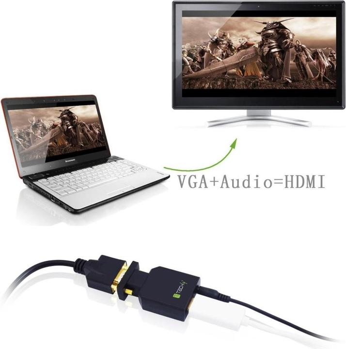 Produktbild Techly Videoschnittstellen-Converter