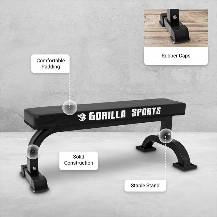 Produktbild Gorilla Sports Flachbank