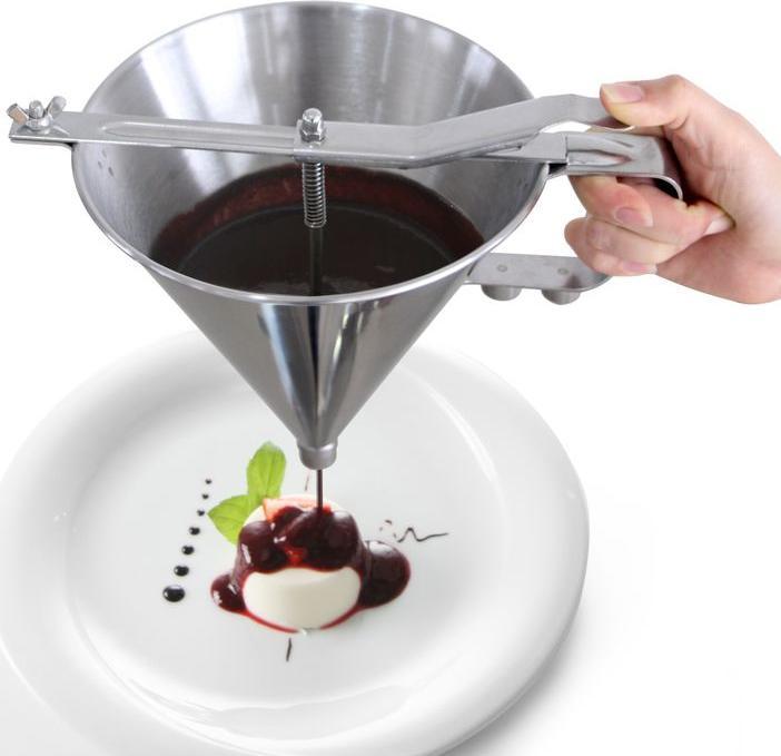 Immagine prodotto Hendi Imbuto per fondente in acciaio inox da 1,5 l Linea cucina