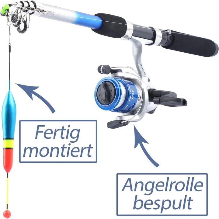 Immagine prodotto Q-Tac Set da pesca per bambini (Telescopio, Set da pesca)