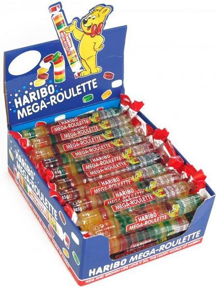Actual product image Haribo Mega Roulette (40 pcs., 1800 g)
