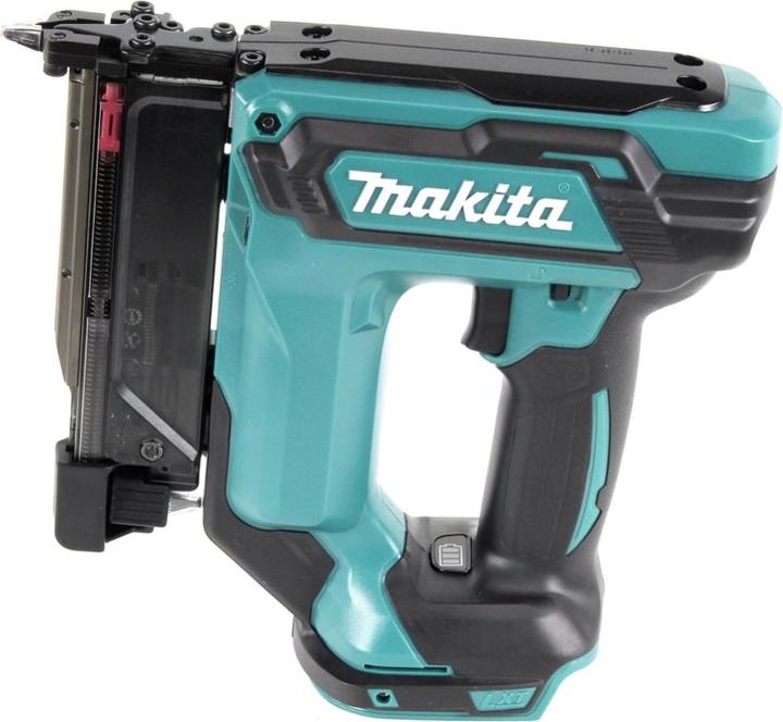 Actual product image Makita DPT 353 RTJ 18 V Li-Ion battery pin tacker in Makpac + 2 x 5.0 Ah battery + charger