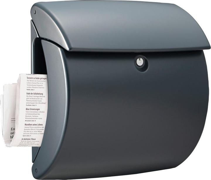 Actual product image Burg Wächter Plastic letterbox PEARL 886 GR