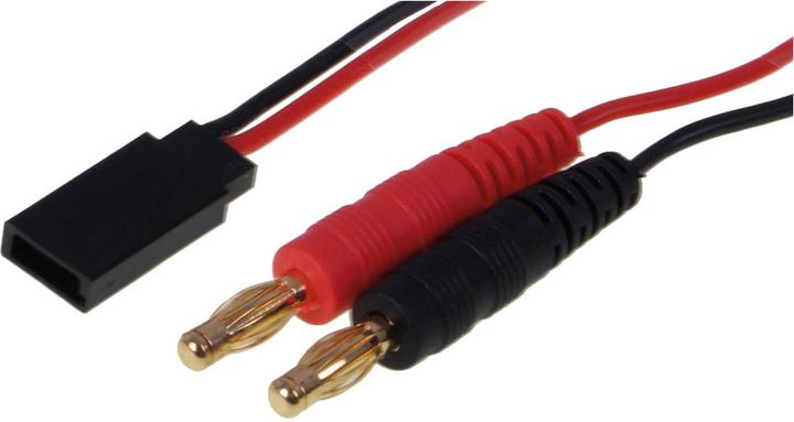 Image du produit Robbe CÂBLE DE CHARGE RX Futaba 20AWG/0,5MM² 50CM avec fiche banane 1pc.