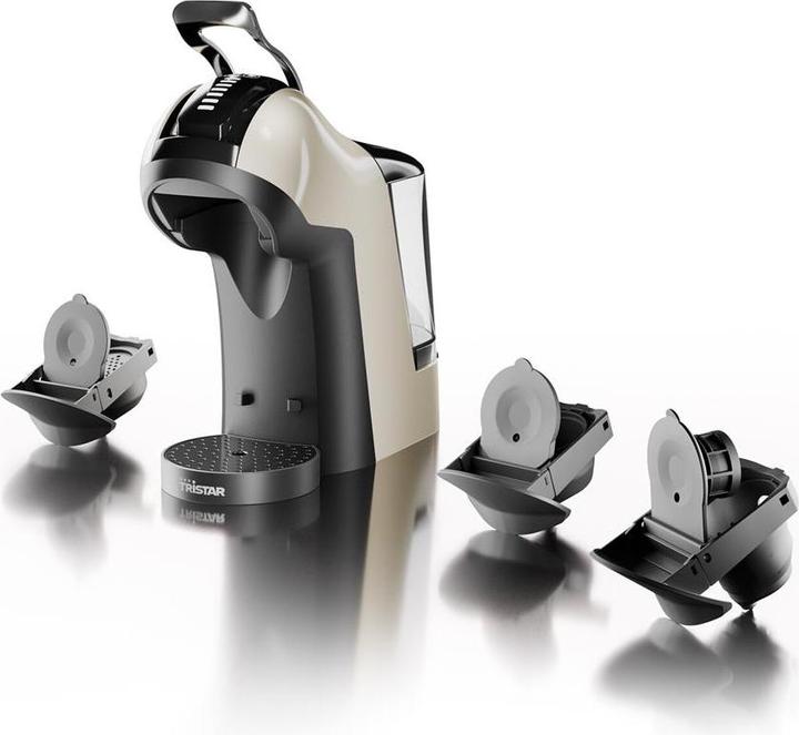 Produktbild Tristar Kapselmaskin nespresso Kompatibel CM-2301 Multi 3in1 19bar (EU-Stecker)