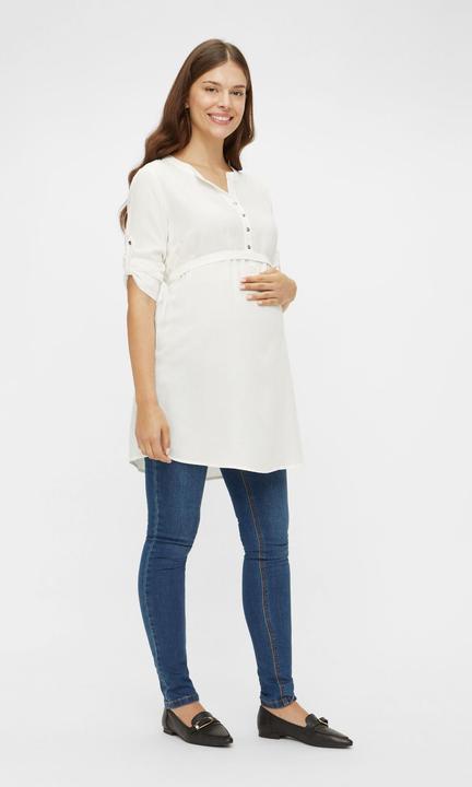 Image du produit Mamalicious Tunique de grossesse unie à manches 3/4 (XL)