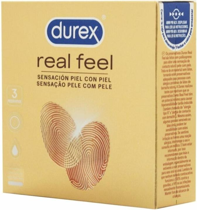 Durex Real Feel Condooms 3 Uds (3 Pcs.)
