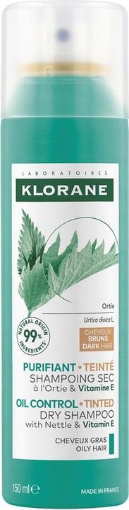Klorane Trockenshampoo Brennnessel getönt (150 ml, Trockenshampoo)