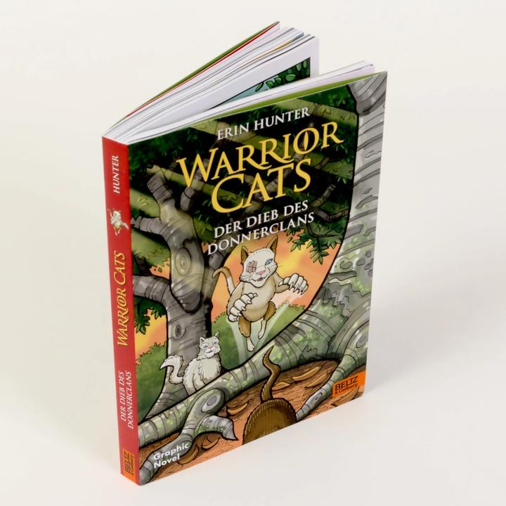 Produktbild Warrior Cats - Der Dieb des DonnerClans (Deutsch, Dan Jolley, Erin Hunter, James L., 2023)