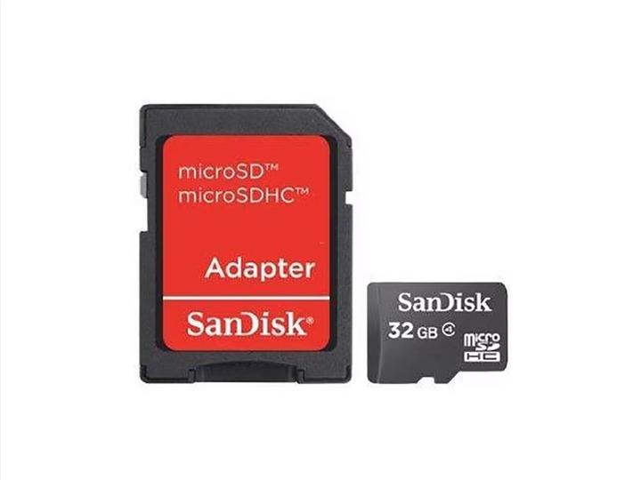 Actual product image SanDisk microSDHC (32 GB, microSDHC)