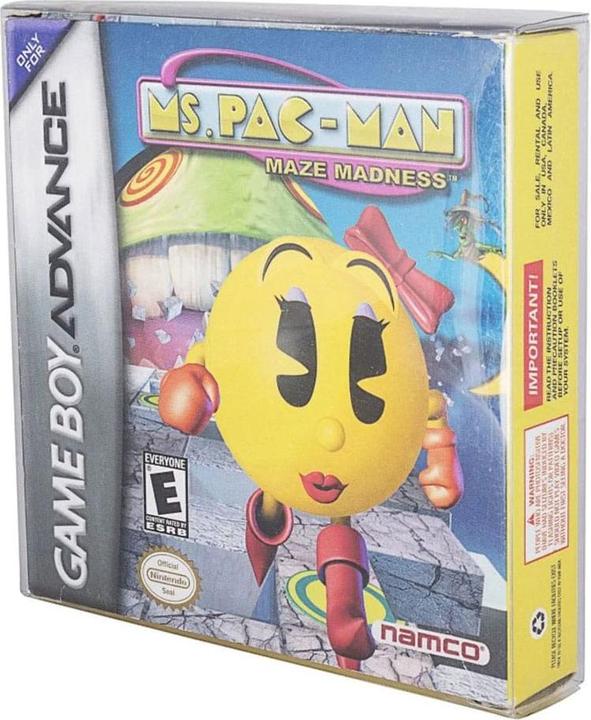 Image du produit Evoretro Boîtier PET pack de 25 pour jeux Game Boy/GBA