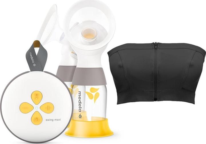 Immagine prodotto Medela Bundle Swing Maxi tiralatte e reggiseno per tiralatte a mani libere