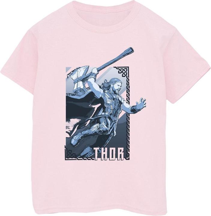 Image du produit - T-shirt THOR LOVE AND THUNDER ATTACK - Garçon (152, 158)
