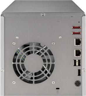 Produktbild QNAP TS-419P+, iSCSI NAS für 4x SATA, Windows AD, NFS