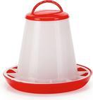 Olba Plastic Feed Silo+Lid White