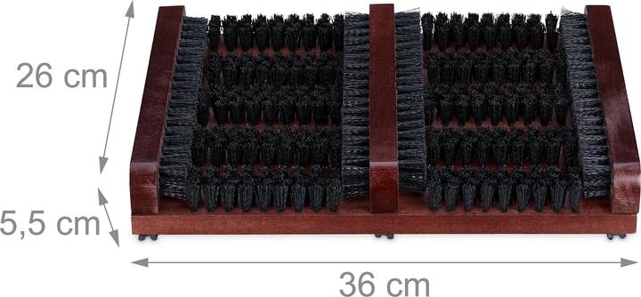 Immagine prodotto Relaxdays Raschietto per scarpe (36 x 26 x 5,5 cm)