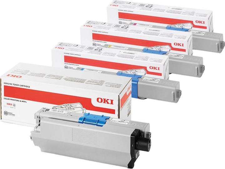 OKI Original C310/330/510/530 SET Set mit allen vier Farben (M, BK, C, Y)