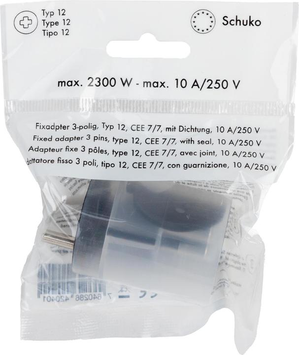 Produktbild Company Supplies Fixadapter (Typ 12, CEE 7/7)