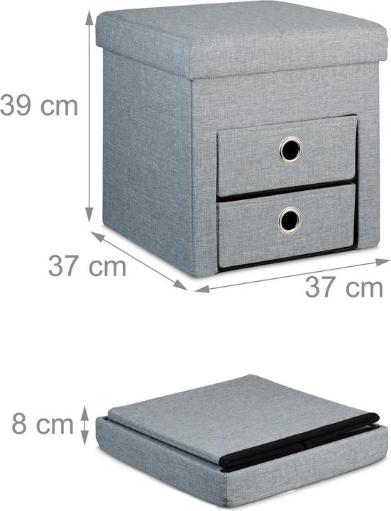 Actual product image Relaxdays Stool