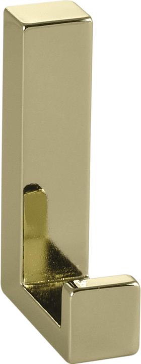 Produktbild Siro MantelHaken Doradus GarderobenHaken 15x61mm, Haken ZN vermessingt poliert