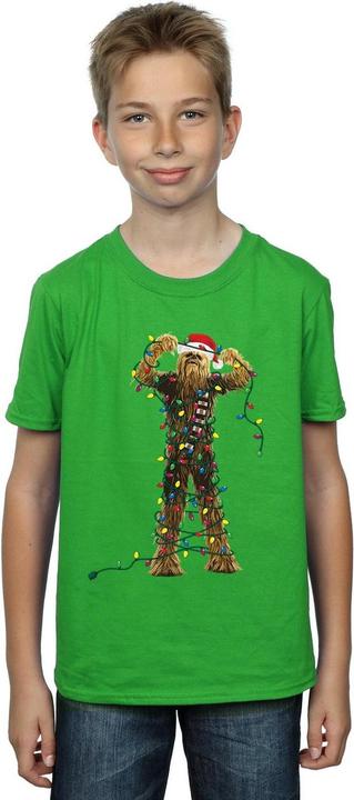 Image du produit Star Wars - T-shirt CHEWBACCA CHRISTMAS LIGHTS - Garçon (116)