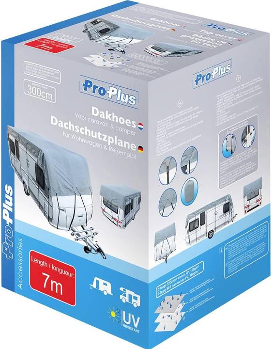 Image du produit ProPlus Bâche de protection de toit pour caravane et camping-car