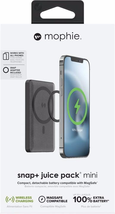 Produktbild mophie Snap+ Juice Pack Mini (5000 mAh, 12 W)
