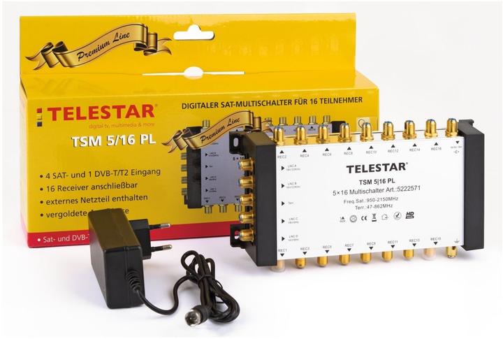 Produktbild Telestar TSM 5/16 Premium Line (Multischalter)