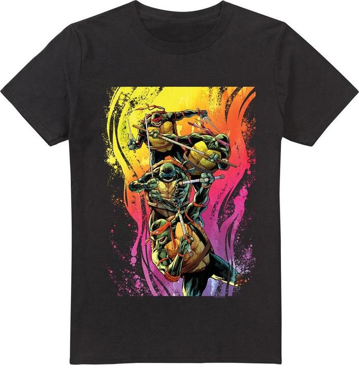 Teenage Mutant NT Hot Rainbow Warriors TShirt (XL)