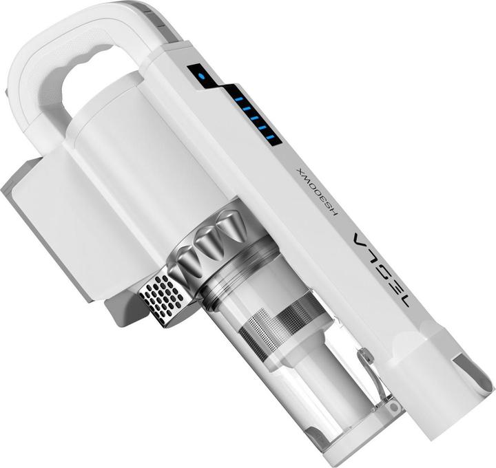 Produktbild Tesla HS300WX Steelstofzuiger /u0026 Elektrische bezem Zakloos 0,2 l 200 W Grijs, Wit