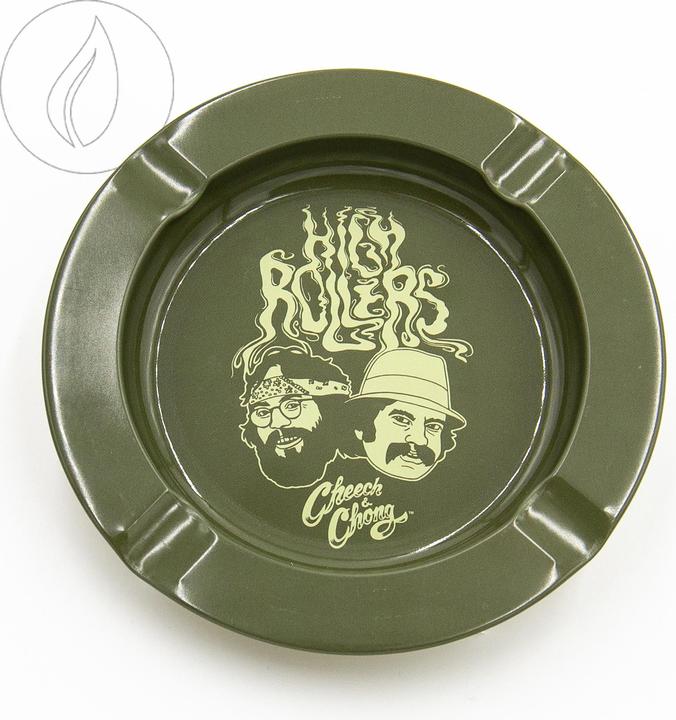 Image du produit G-Rollz Metal Tin Ashtray Cheech and Chong I High Rollers