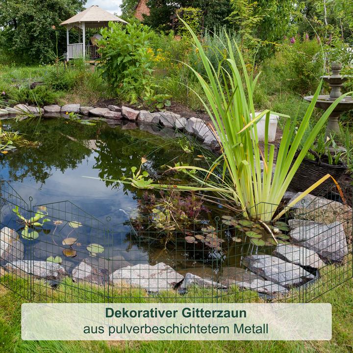 Image du produit Relaxdays 5x barrières-de-jardin